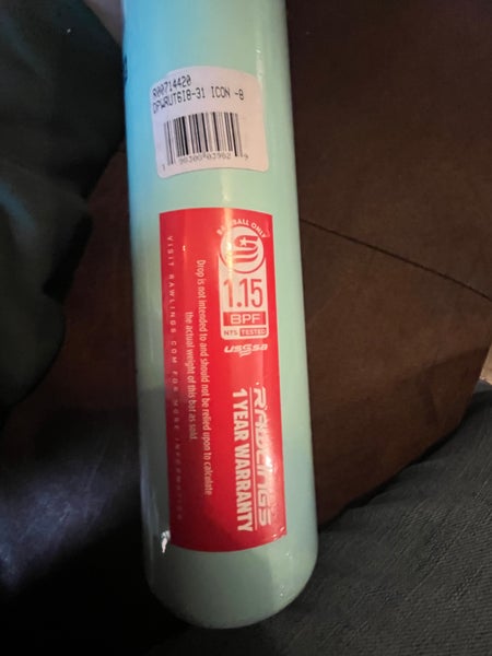 Rawlings Icon Composite USSSA Certified Bat (-8) 23 oz 31" (New)