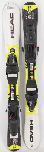 Head Supershape Team Era 2.0 Kids Skis with Bindings - 87 cm Used