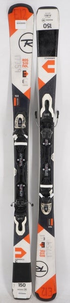Rossignol Experience E-RTL Adult Skis with Bindings - 150 cm Used