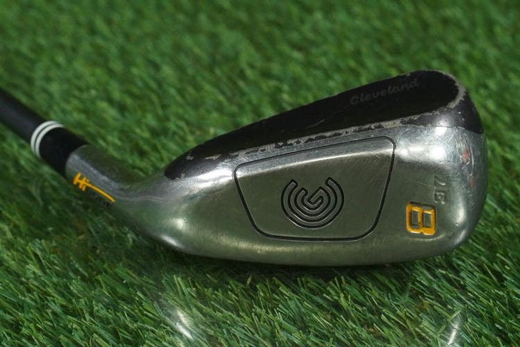 CLEVELAND HI BORE 37 8 IRON HYBRID 75G GRAPHITE A SENIOR FLEX RH ~ LOOK!!