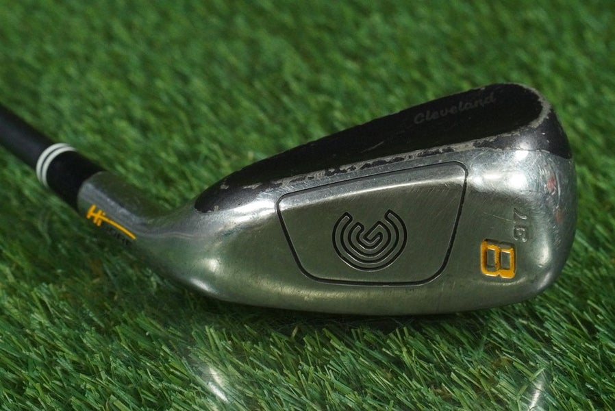 CLEVELAND HI BORE 37 8 IRON HYBRID 75G GRAPHITE A SENIOR FLEX RH ~ LOOK!!