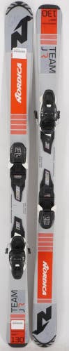 Nordica Team Junior Skis with Bindings - 130 cm Used