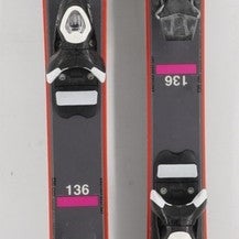 Rossignol Exp 74 Adult Skis with Bindings - 136 cm Used