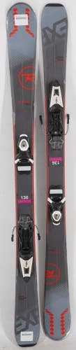 Rossignol Exp 74 Adult Skis with Bindings - 136 cm Used