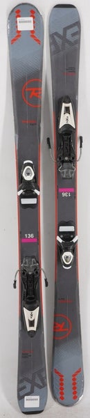 Rossignol Exp 74 Adult Skis with Bindings - 136 cm Used