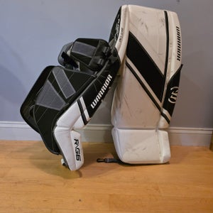 30" 2023 Warrior Ritual g6 Goalie Leg Pads (Used)
