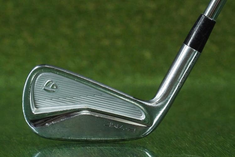 TAYLORMADE P-7MC 5 IRON FORGED FST KBS $-TAPER 130 STEEL EXTRA X-STIFF FLEX LH