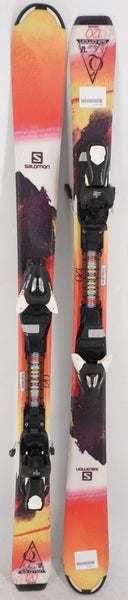 Salomon Q Lux Jr Kids Skis with Bindings - 120 cm Used