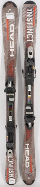 Head Natural Instinct Era 3.0 Adult Skis with Bindings - 142 cm Used