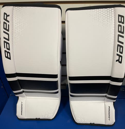 Nee Bauer Prodigy Goalie Leg Pads Medium 22”+