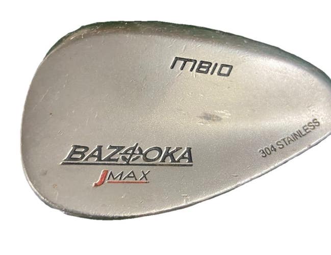 Tour Edge MB10 Bazooka JMAX Gap Wedge 52* RH Stiff Steel 35" New Midsize Grip