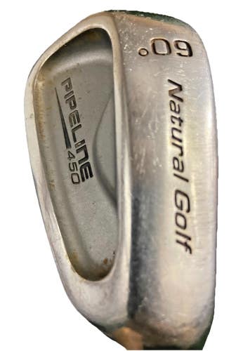 Natural Golf Pipeline 450 Lob Wedge 60 Plus 1" Stiff Graphite 36.5" RH Palm Grip
