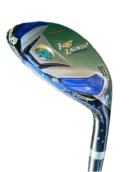 Tour Edge Hot Launch2 4 Hybrid 22* 45g Ladies Flex Graphite 37.5" RH Nice Z-Grip