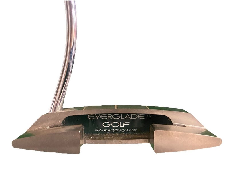 Everglade Golf Blade Putter Steel 32.5" RH Nice Jumbo Crown Grip Great Condition