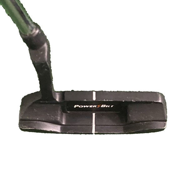 PowerBilt Tour Bilt Blade Putter Steel 35" RH Great Condition Nice Factory Grip