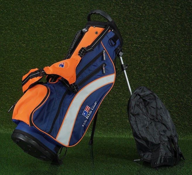 US KIDS GOLF STAND BAG 4-WAY UL 51 28 JUNIOR JR,  KIDS 51"-54" TALL