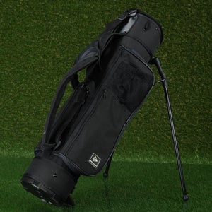 DUNLOP STAND BAG 3-WAY 28" JUNIOR JR, BLACK ~ YOUTH, KIDS 51"-54" TALL
