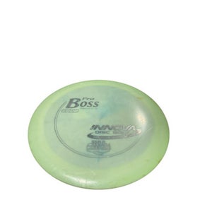 Used Innova PRO BOSS Disc Golf Driver Green 11834-S000042968