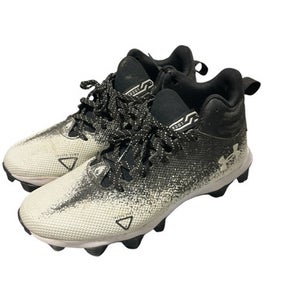 Used Under Armour Jr FB Cleats Black Junior 06 11834-S000042953
