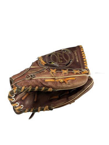 Used MONTGOMERY WARD BB/SB Glove RH Throw Brown 10 1/2" 11834-S000042943