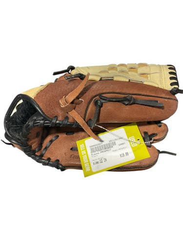Used Mizuno PROSPECT BB/SB Glove RH Throw Brown 12" 11834-S000042937