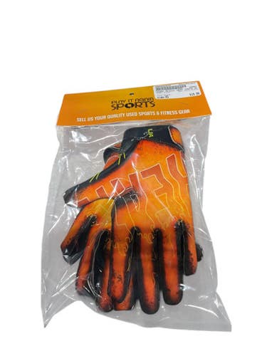 Used Under Armour HEAT YOUTH GLOVES FB Gloves Black XS 11834-S000042920