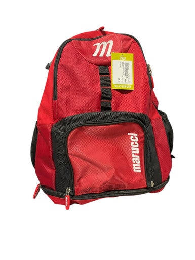Used Marucci BACKPACK BB/SB Player Backpack Red 11834-S000042923