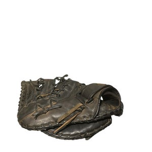 Used Mizuno BLK/GOLD GLOVE BB/SB First Base LH Throw Black 12" 11834-S000042911