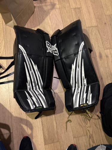 34+1 Brian's H Series Goalie Leg Pads (Used)