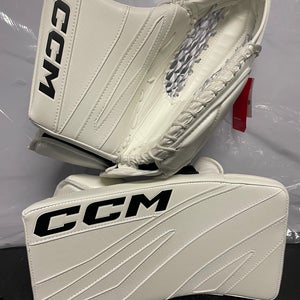 New CCM EFlex 7 Catcher & Blocker Sr White