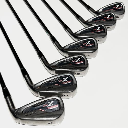 Srixon Z355 Iron Set 4-9, PW Right Handed Regular Flex Graphite Shafts