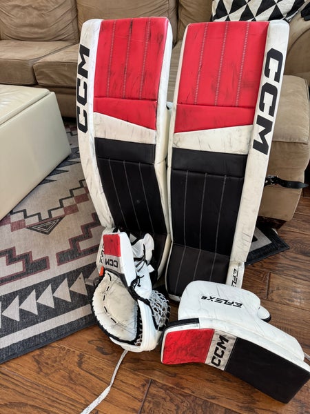 35" 2025 CCM Eflex 6 Regular Goalie Full Set Pro Stock (Used)