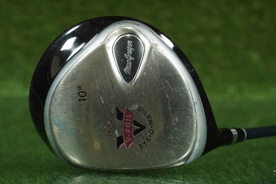 MACGREGOR V-FOIL 10 DRIVER EYE-O-MATIC GRAPHITE DESIGN YS-6.1 REGULAR LEFT LH
