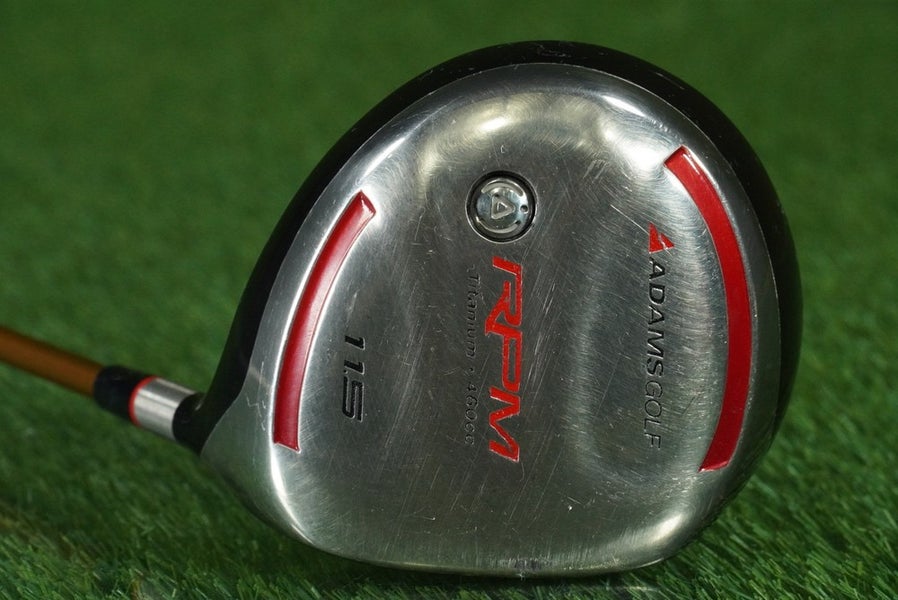 ADAMS RPM 11.5 DRIVER TITANIUM 460CC ALDILA NVS-RPM 65-S STIFF RH ~ NEW GRIP!