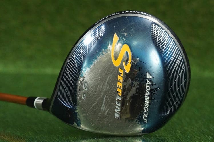 ADAMS SPEEDLINE 9.5 DRIVER ALDILA NVS 55-A SENIOR FLEX GRAPHITE RH ~ NEW GRIP!