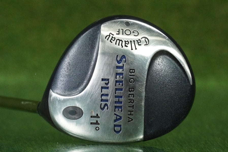 CALLAWAY BIG BERTHA STEELHEAD PLUS 11 MINI DRIVER ALDILA NV 75-S 350 STIFF RH