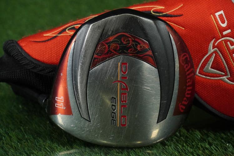 CALLAWAY DIABLO EDGE 11 DRIVER ALDILA HABANERO 60-A SENIOR RH WITH HEADCOVER