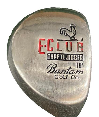 Bantam Golf Chipper E-Club Type II Jigger 19* RH TrueTemper Steel 35" Stock Grip