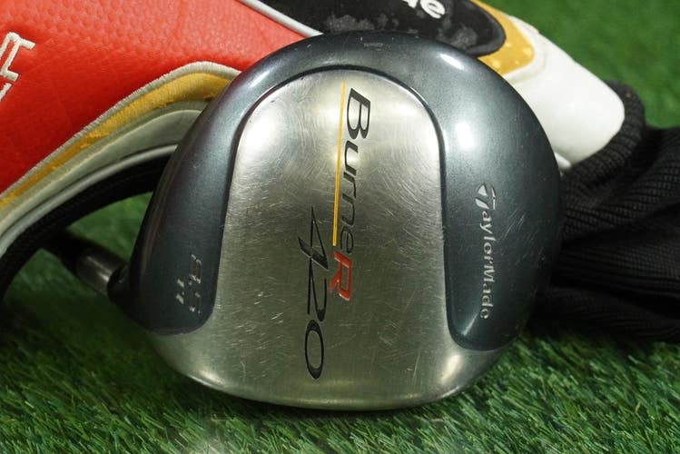 TAYLORMADE BURNER 420 8.5 DRIVER TI BURNER LITE STIFF 60G RH WITH HEADCOVER