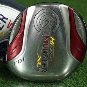 CLEVELAND HIBORE MONSTER XLS 10.5 DRIVER FUJIKURA GOLD REGULAR H W/ HEADCOVER