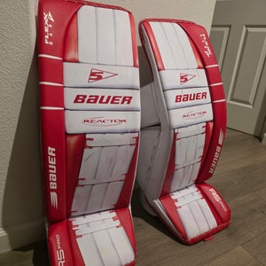 Medium 2024 Bauer Reactor R5 Pro Goalie Leg Pads (Used)
