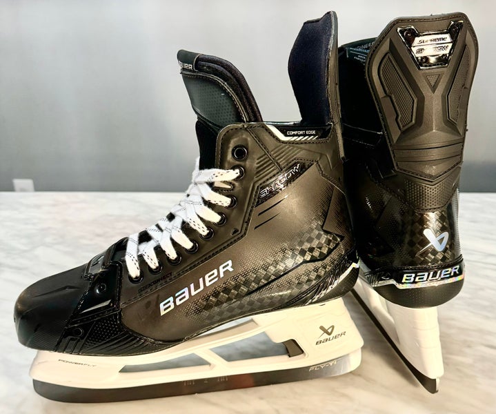 MINT Bauer Supreme Shadow Hockey Skates Pro Stock - Size 10.5 Raddysh Capitals - EXCLUSIVE