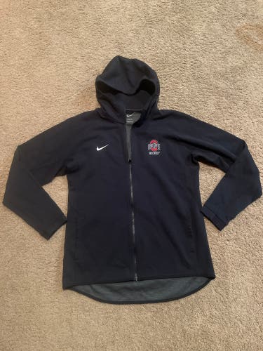 Rare Ohio State Hockey Black Men's Large Nike Sweatshirt