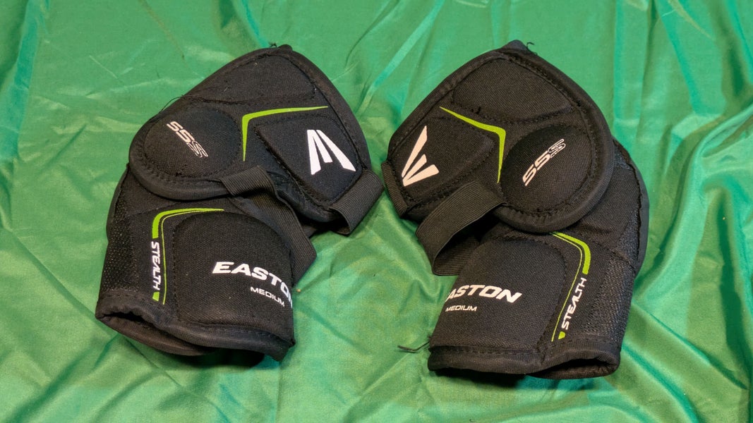 Junior Medium Easton Stealth Elbow Pads (Barely Used)