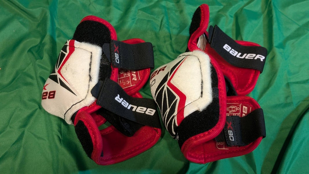 Junior Small Bauer Vapor X80 Elbow Pads (Barely Used)
