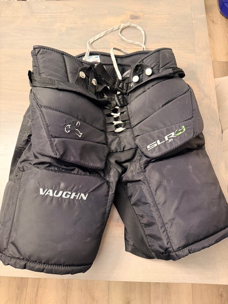 Junior Large Vaughn SLR4 Pro Hockey Goalie Pants (Used)