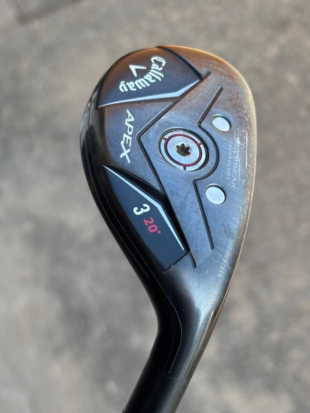 Callaway Apex 19 Hybrid Senior Flex 3H with head cover