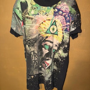 Drop Dead Clothing Steel City’s Finest UK Graphic Horror T Shirt Mens Large Used