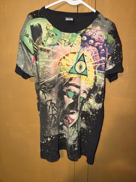 Drop Dead Clothing Steel City’s Finest UK Graphic Horror T Shirt Mens Large Used