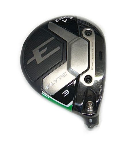 Callaway ELYTE 15* 3 Wood Head Only